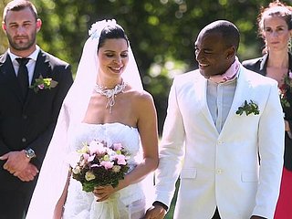 Cum amorosos bebês Kira Rainha e Canela pele ter relações sexuais com um homem negro
