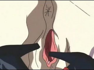 Chained hentai gets whipped and punishment