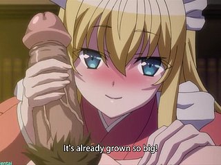 Unzensiert Hentai // Blondine mit perfekten Titten und Arsch lieben Creampie