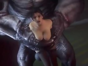 3D Sensual verdammt Kunoichi