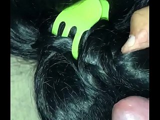 Hairjob black 02