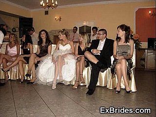 Giorno del matrimonio Upskirts!