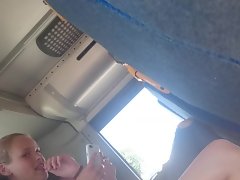 Clignotant bugle herd 2 hot adolescents dans le motor coach part2
