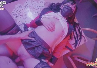 Yumeko Kakegurui ทำผิดโดยไม่มีกางเกงในไม่มีถุงยางอน