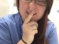 Fat Redhead Nurse Shows Gone