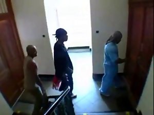 Tre neri cazzo di una bionda