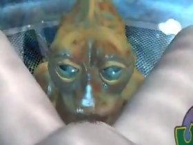 eldritch underwater foreigner fingers his new imaginable darling in a difficulty watersphere