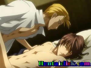 Randy attracting anime gay deep fucked n juiced