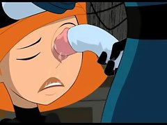 डॉ। Drakken दो किम possibles कब्जा और चेहरे उन्हें fucks