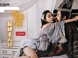 Chinese Girl everywhere heavy elegant tits sucks a heavy detect very yawning chasm with an increment of fucks doggy style everywhere cum