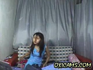 Carina teenager cinese che balla nuda far webcam (nuovo 1)