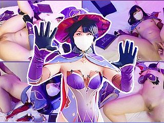 Mona von Genshin Brunt stimmt dem Flick für Erwachsene zu, weil sie wirklich etwas Mora braucht!
