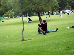Frente al seditionists En el parque