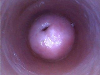 Kira - keriting selfie (endoskopi Peel vagina cam)