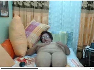 Filipina Asian Matured Madura Oma give Glasses