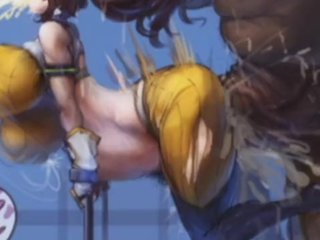 Los ataques de los monstruos en 3D Hentai Cuties!