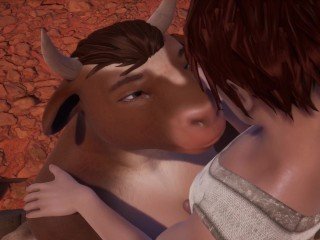 वाइल्ड लाइफ - राइडिंग नई minotaur महिला [ताली x मैक्स]