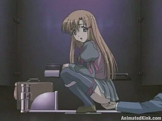 hentai chicas en uniforme escolar chupar una polla y masturbarse
