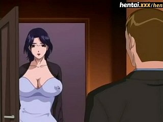 Горячая грудастая мамаша первый трехходовый - hentai.xxx