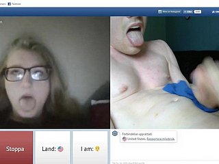 chatroulette - fille déçue parce que je na pas faire un soin du visage